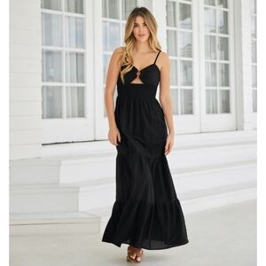 Blanco By Nature Nora Made In Peru 100% Cotton Maxi Dress XL